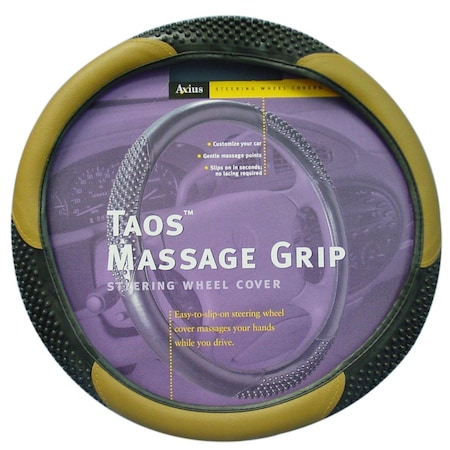 Barjan Taos Massage Grip Steering Wheel Cover - Tan 04637909